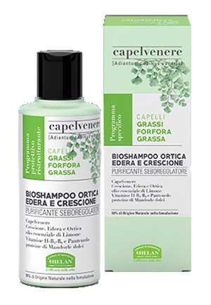 CAPELVENERE BIOSHAMPOO ORTICA EDERA E CRESCIONE 200 ML - Farmapanda Srl