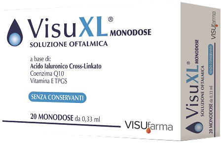 SOLUZIONE OFTALMICA VISUXL 20 CONTENITORI MONODOSE 0,33 ML - Farmapanda Srl