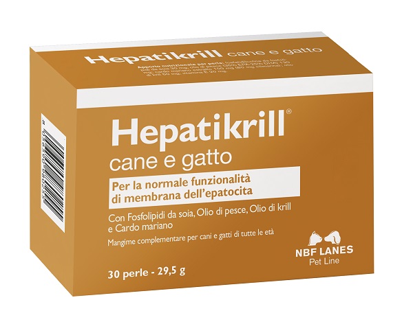 HEPATIKRILL CANI E GATTI BLISTER 30 PERLE - Farmapanda Srl