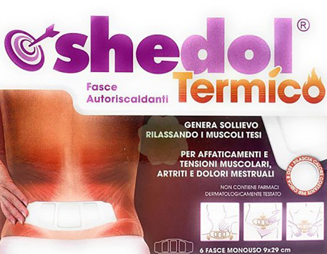 CEROTTO AUTORISCALDANTE SHEDOL TERMICO 6 PEZZI - Farmapanda Srl