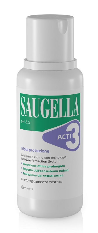 SAUGELLA ACTI3 DETERGENTE INTIMO 250 ML - Farmapanda Srl