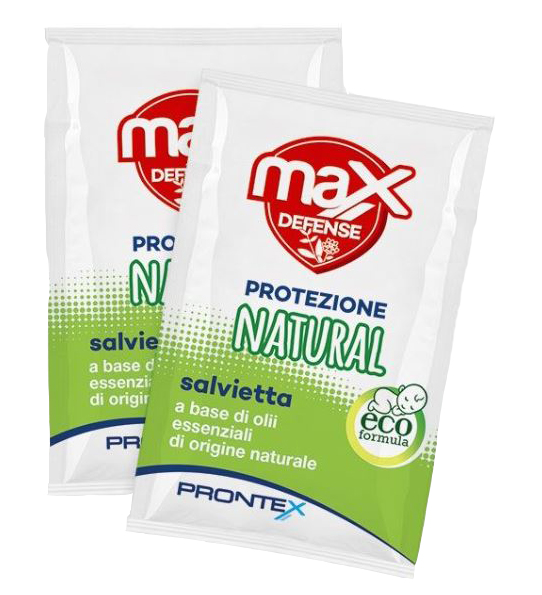 PRONTEX MAX DEFENSE SALVIETTINE NATURAL 6 PEZZI - Farmapanda Srl