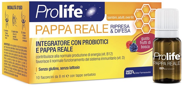 PROLIFE PAPPA REALE 10 FLACONI DA 8 ML - Farmapanda Srl