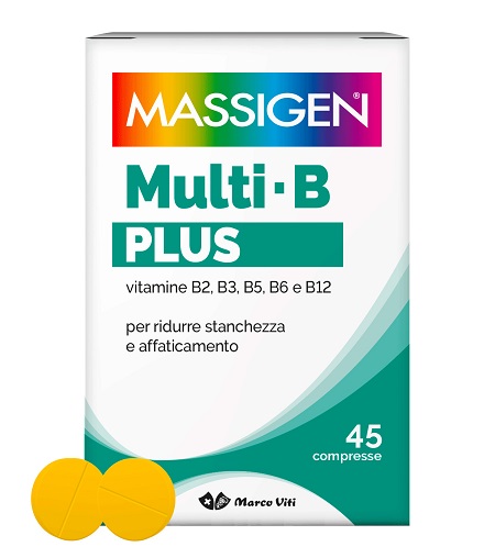 MASSIGEN MULTI B PLUS 45 COMPRESSE RIVESTITE - Farmapanda Srl