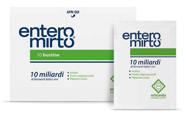 ENTERO MIRTO 10 BUSTINE - Farmapanda Srl