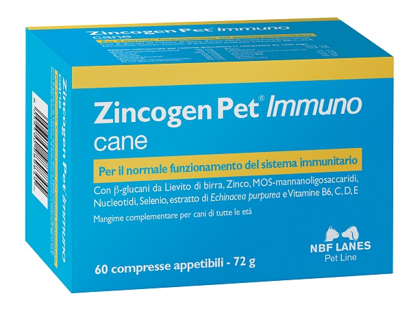 ZINCOGEN PET IMMUNO 60 COMPRESSE - Farmapanda Srl