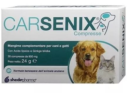 CARSENIX 30 COMPRESSE - Farmapanda Srl