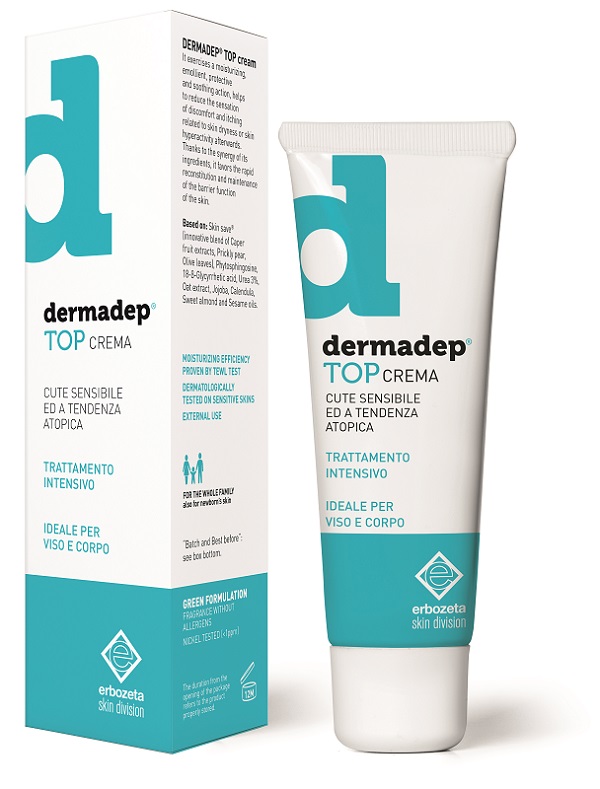 DERMADEP TOP CREMA CUTE SENSIBILE E A TENDENZA ATOPICA TRATTAMENTO INTENSIVO 50 ML - Farmapanda Srl