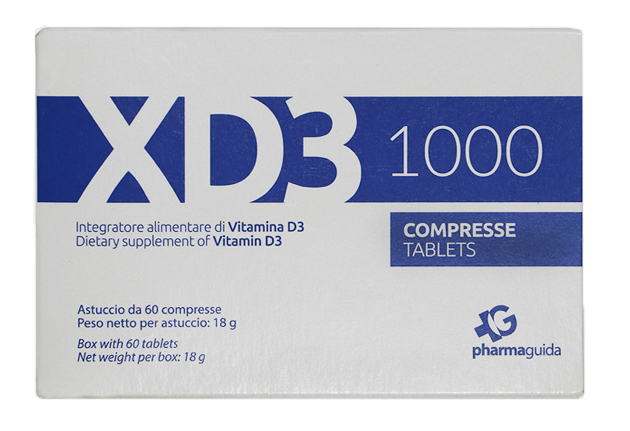 XD3 60 COMPRESSE DA 300 MG - Farmapanda Srl