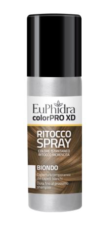 EUPHIDRA COLORPRO XD TINTURA RITOCCO SPRAY CAPELLI BIONDO 75 ML - Farmapanda Srl