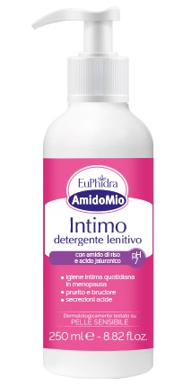 EUPHIDRA AMIDOMIO INTIMO DETERGENTE LENITIVO PH 7 250 ML - Farmapanda Srl