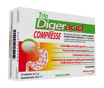 TRIO DIGERACID 24 COMPRESSE - Farmapanda Srl