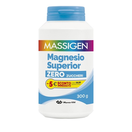 MASSIGEN MAGNESIO SUPERIOR PROMO 300 G - Farmapanda Srl
