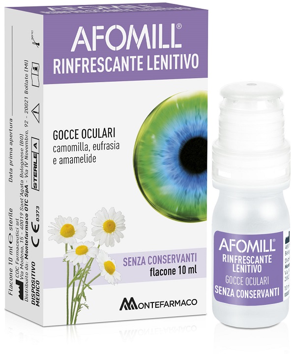 AFOMILL RINFRESCANTE SENZA CONSERVANTI 10 ML - Farmapanda Srl
