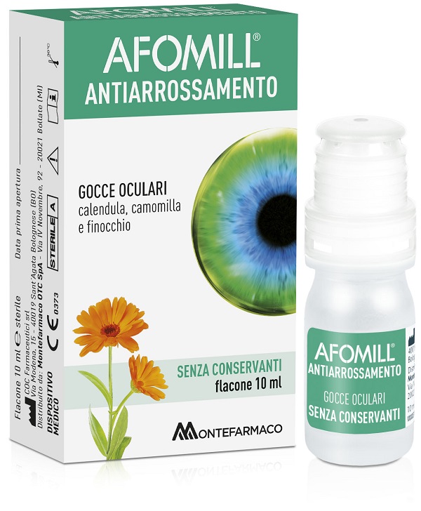 AFOMILL ANTIARROSSAMENTO SENZA CONSERVANTI 10 ML - Farmapanda Srl