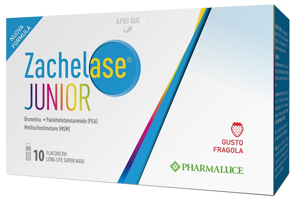 ZACHELASE JUNIOR 10 FLACONCINI DA 10 ML NUOVA FORMULA - Farmapanda Srl