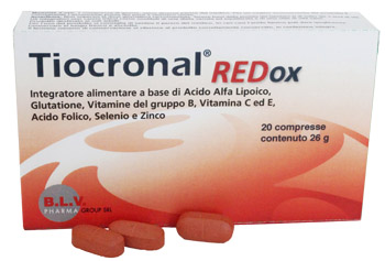 TIOCRONAL REDOX 20 COMPRESSE - Farmapanda Srl