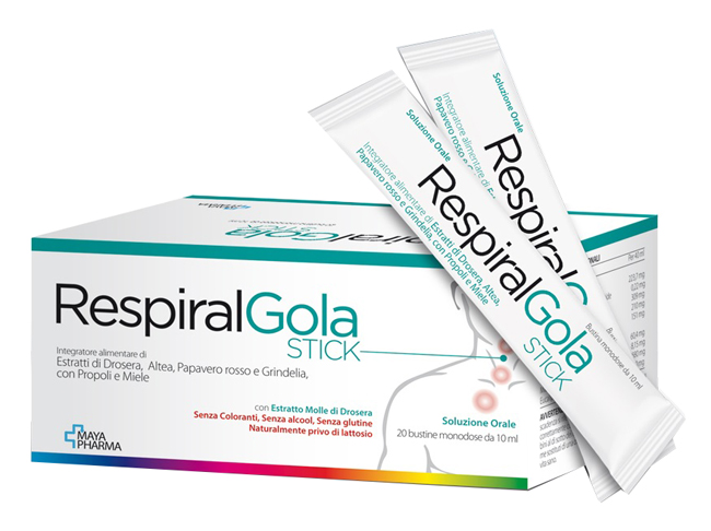 RESPIRAL GOLA 20 BUSTINE 10 ML - Farmapanda Srl