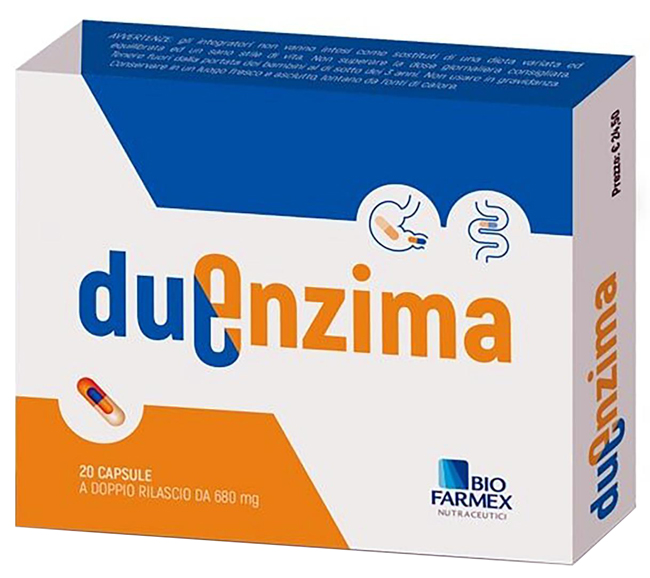 DUENZIMA 20 CAPSULE DA 680 MG - Farmapanda Srl