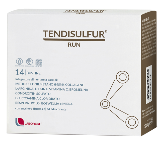 TENDISULFUR RUN 14 BUSTINE - Farmapanda Srl