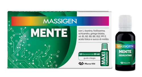 MASSIGEN MENTE 10 FLACONI DA 25 ML - Farmapanda Srl