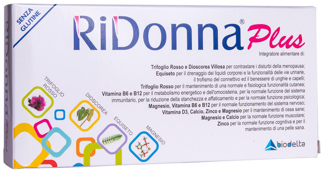 RIDONNA PLUS 30 COMPRESSE - Farmapanda Srl