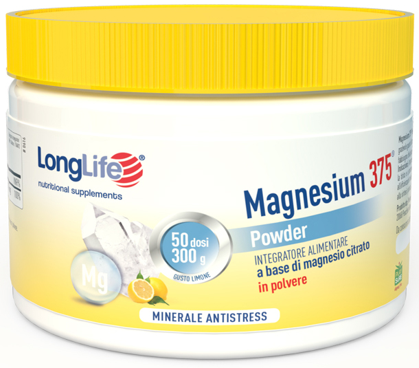 LONGLIFE MAGNESIUM 375 POWDER 300 G - Farmapanda Srl