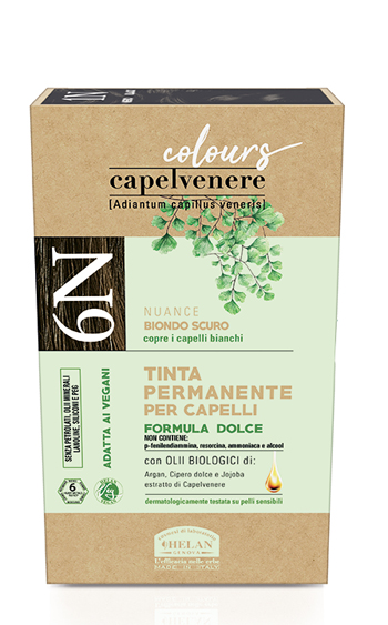 CAPELVENERE COLOURS TINTA CAPELLI 6N BIONDO SCURO - Farmapanda Srl