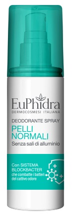 EUPHIDRA DEO SPRAY PELLI NORMALI  100 ML - Farmapanda Srl