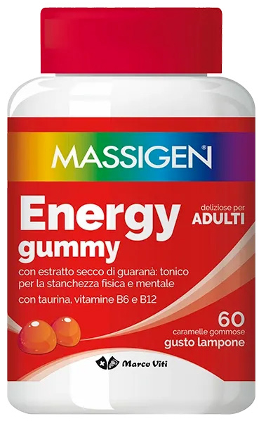 MASSIGEN ENERGY GUMMY 60 CARAMELLE - Farmapanda Srl