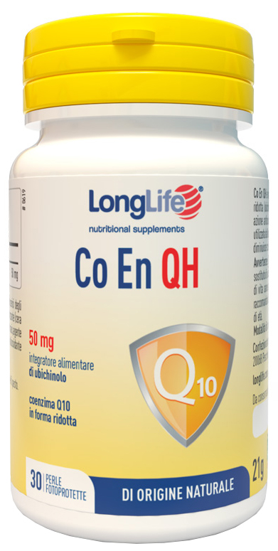 LONGLIFE CO EN QH 50MG 30 PERLE FOTOPROTETTE - Farmapanda Srl