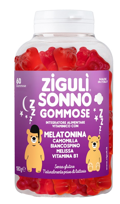 ZIGULI SONNO FRAGOLA 60 GOMMOSE - Farmapanda Srl