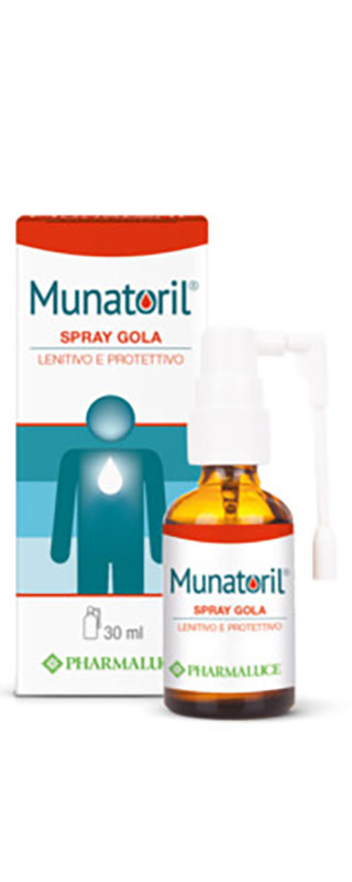 MUNATORIL SPRAY GOLA 30 ML - Farmapanda Srl