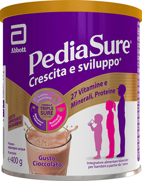 PEDIASURE CRESCITA&SVILUPPO CIOCCOLATO 850 G - Farmapanda Srl