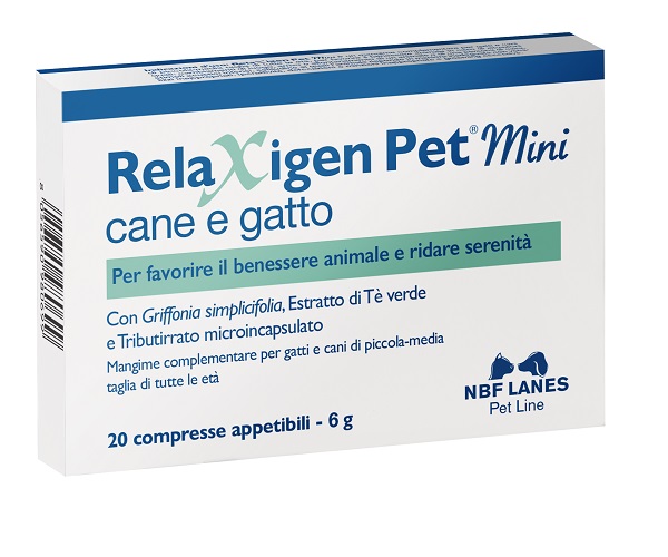 RELAXIGEN PET MINI BLISTER 20 COMPRESSE - Farmapanda Srl