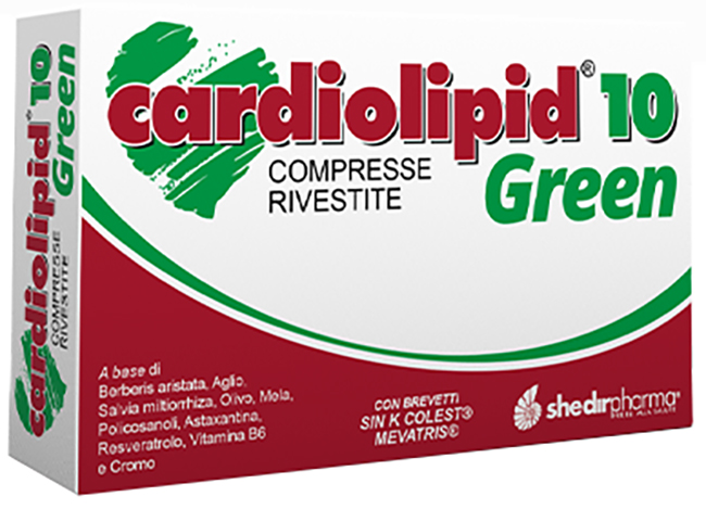 CARDIOLIPID 10 GREEN 30 COMPRESSE RIVESTITE - Farmapanda Srl