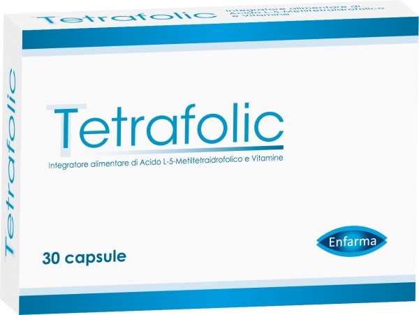 TETRAFOLIC 30 CAPSULE - Farmapanda Srl