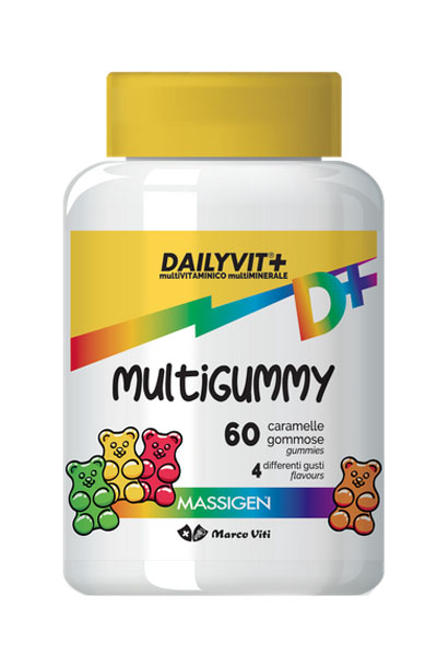 MASSIGEN MULTIGUMMY 60 CARAMELLE GOMMOSE - Farmapanda Srl