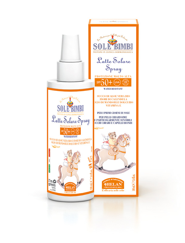 SOLE BIMBI LATTE SOLARE SPRAY SPF50+ 100 ML - Farmapanda Srl