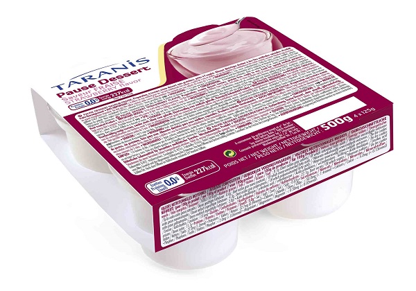 TARANIS PAUSA DESSERT FRAGOLA 4 X 125 G - Farmapanda Srl