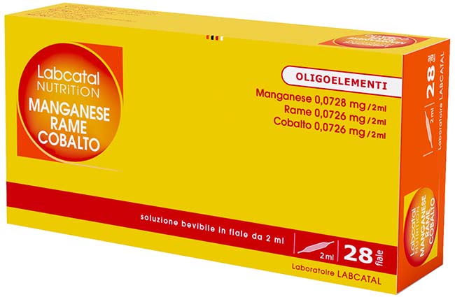 LABCATAL NUTRITION MANGANESE RAME E COBALTO 28 FIALE - Farmapanda Srl