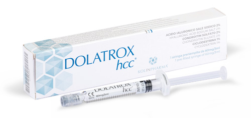 DOLATROX HCC SIRINGA PRERIEMPITA INTRA-ARTICOLARE ACIDO IALURONICO 3 ML - Farmapanda Srl