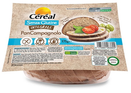 CEREAL SENZA GLUTINE INTEGRALE PAN CAMPAGNOLO 175 G - Farmapanda Srl