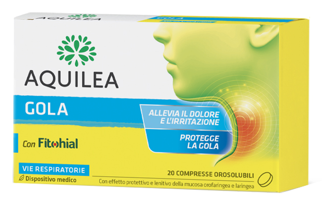 AQUILEA GOLA 20 COMPRESSE OROSOLUBILI - Farmapanda Srl