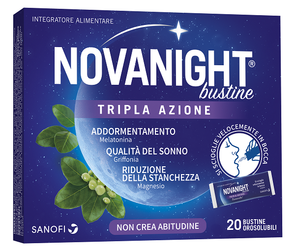 NOVANIGHT 20 BUSTINE TRIPLA AZIONE - Farmapanda Srl