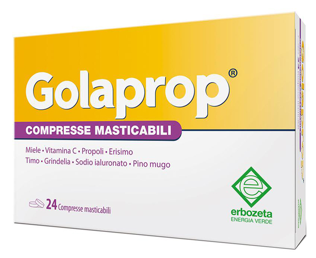 GOLAPROP 24 COMPRESSE MASTICABILI - Farmapanda Srl