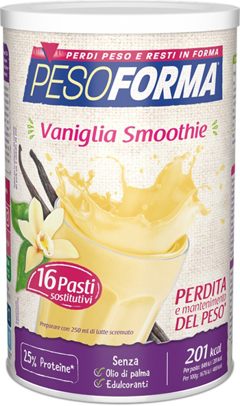 PESOFORMA VANIGLIA SMOOTHIE 436 G - Farmapanda Srl