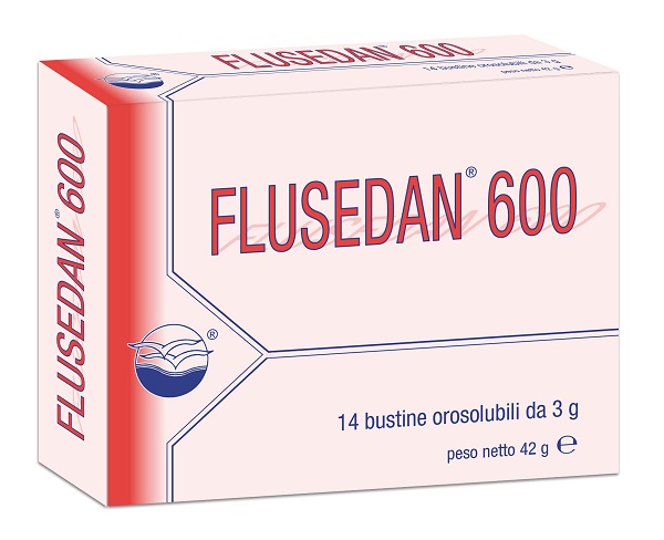 FLUSEDAN 600 14 BUSTINE OROSOLUBILI - Farmapanda Srl