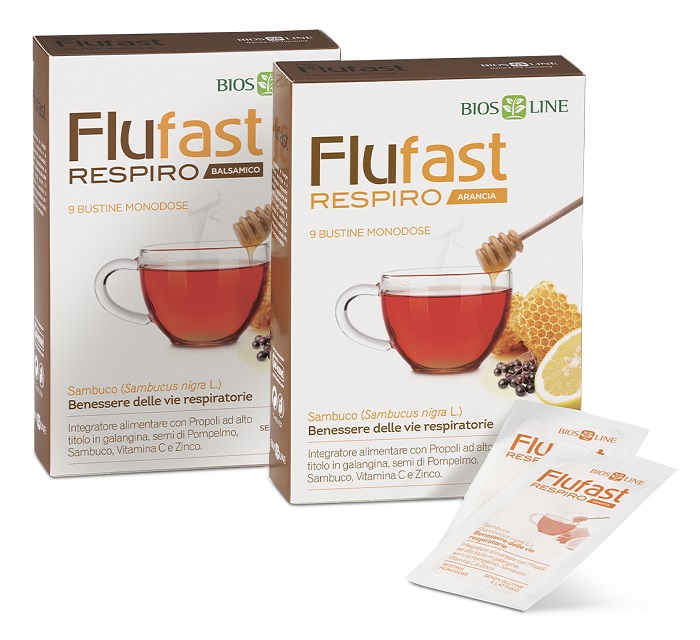 APIX PROPOLI FLUFAST RESPIRO BALSAMICO 9 BUSTE BIOSLINE - Farmapanda Srl
