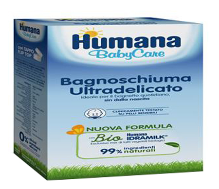 HUMANA BABY CARE BAGNOSCHIUMA 200 ML - Farmapanda Srl